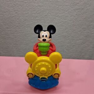 Vtech GO-GO SMART Wheels DISNEY Talking Sings Lights Up MICKEY MOUSE Train WORKS